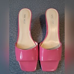 Womens Size 10 Pink Kitten Heel